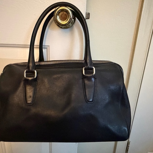 Coach Black leather Hayley satchel - Picture 3 of 10